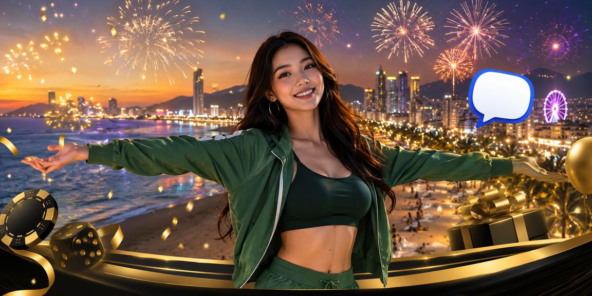 Người dùng trải nghiệm casino giải trí trực tuyến tại bãi biển Đà Nẵng