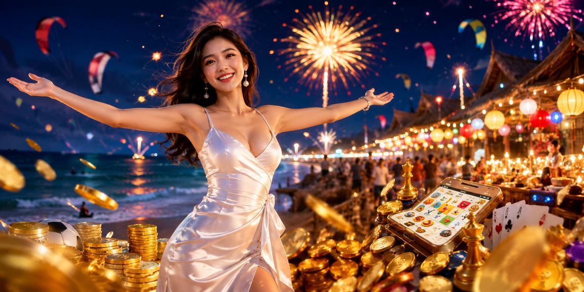 Người chơi bài tại chợ đêm Mũi Né – giải trí buổi tối bằng app di động